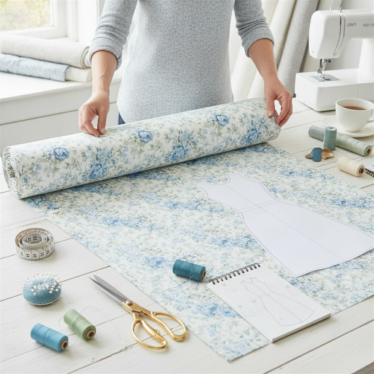 How Much Fabric Do I Need for a Dress?