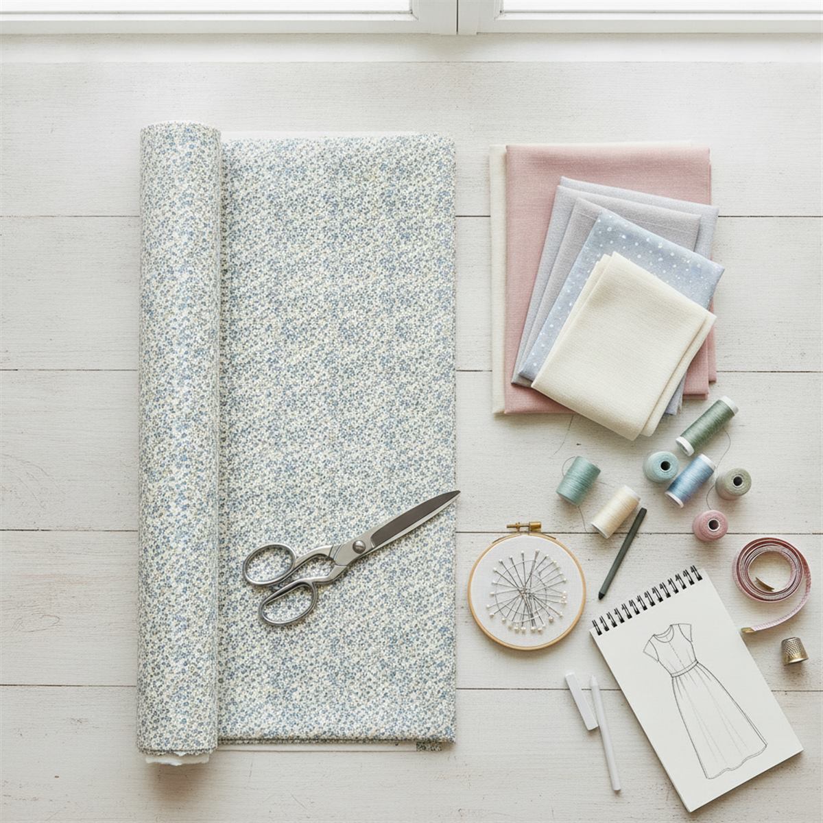 How to Choose Fabric for Your First Dressmaking Project