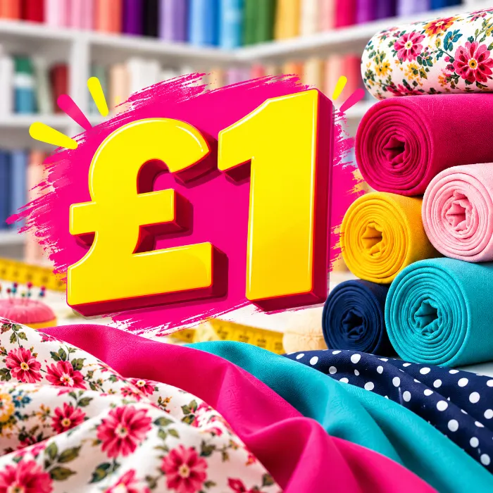 £1 Fabric