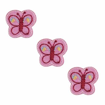 Three Pink Butterflies