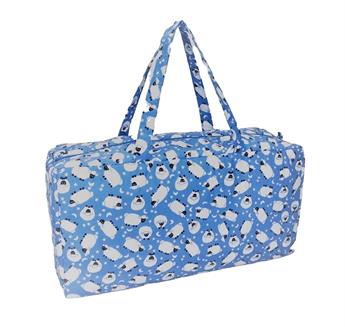 Large Blue Sheep Holdall