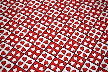 Hearts Print