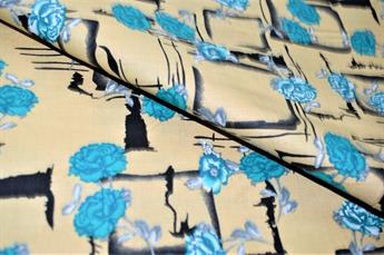 BEIGE/TURQUOISE