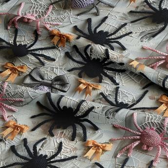 Embroidered Piders