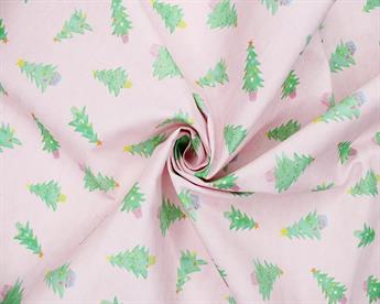 Cute Christmas Trees Cotton