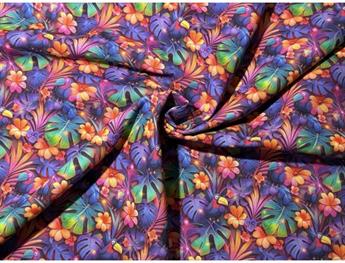 Little Johnny Digital Cotton 3D Tropical Birds