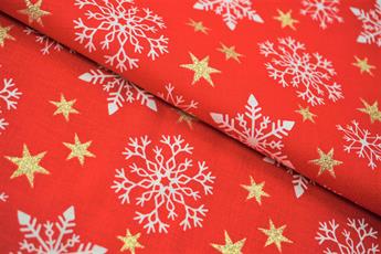 Glitter Snowflake Star