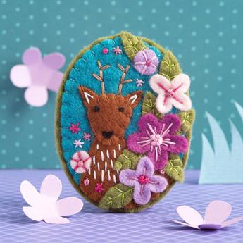 Deer Brooch