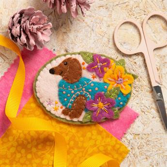 Dachshund Brooch