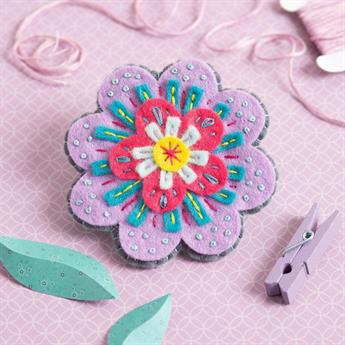 Beatrix Flower Brooch
