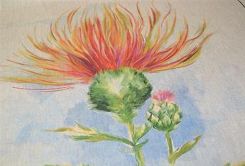 Highland Thistle Panel