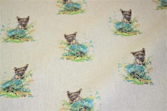 PRINTED BACKING CUSHION