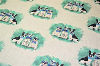 PRINTED BACKING CUSHION
