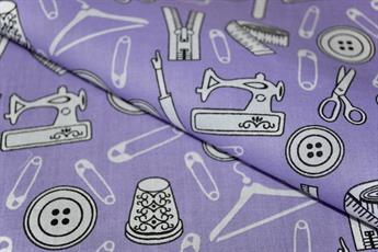 PURPLE / WHITE