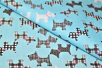 Dog Silhouette Pattern