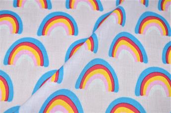 Rainbow Polycotton