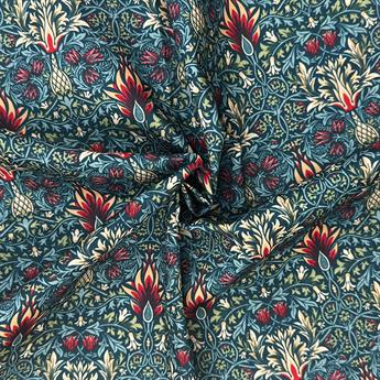 Blue Snakeshead BluePrinted Polycotton FabricThis Beautiful Christmas…