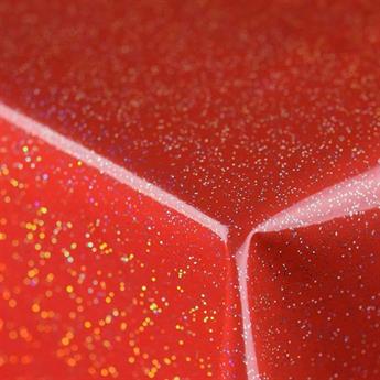 Glitter Red PVC