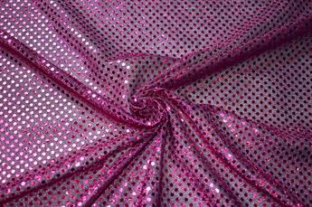 6mm Sequin Shiny Sparkly Material Fabric