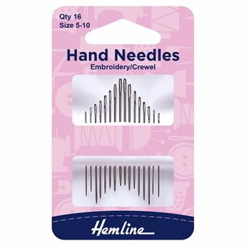 Embroidery/Crewel Hand Needles