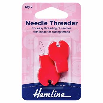 Needle Threader With Blade