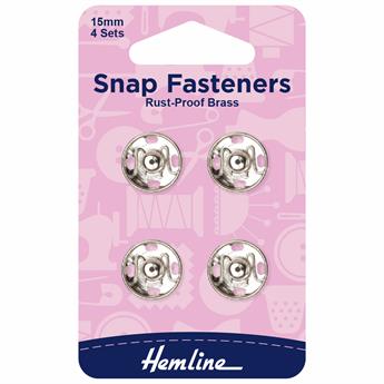 Snap Fasteners 15mm