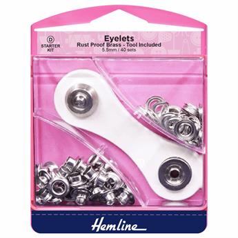 5.5mm Nickle Eyelet Starter Kit