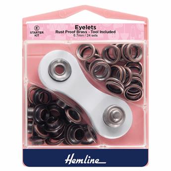 8.7mm Bronze Eyelet Starter Kit
