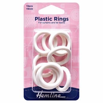 19mm Plastic Curtain Rings