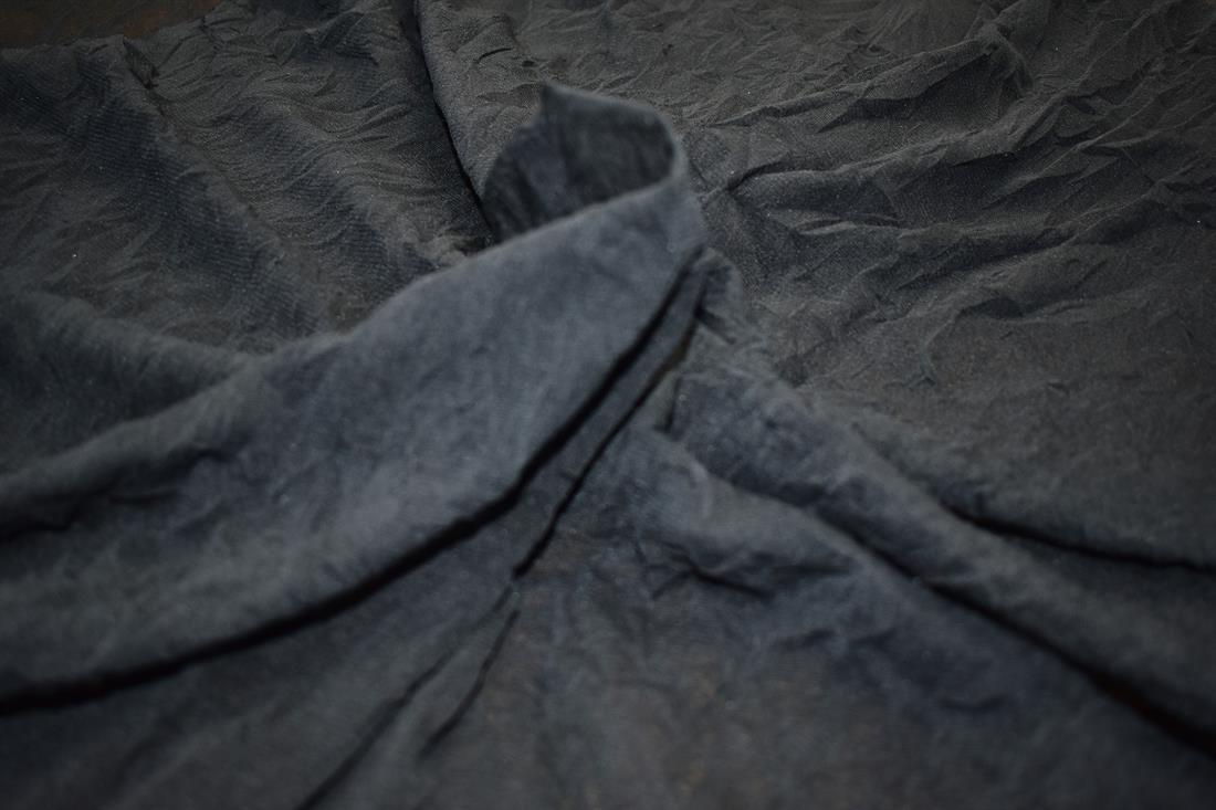 Black Polyester Jersey Fabric