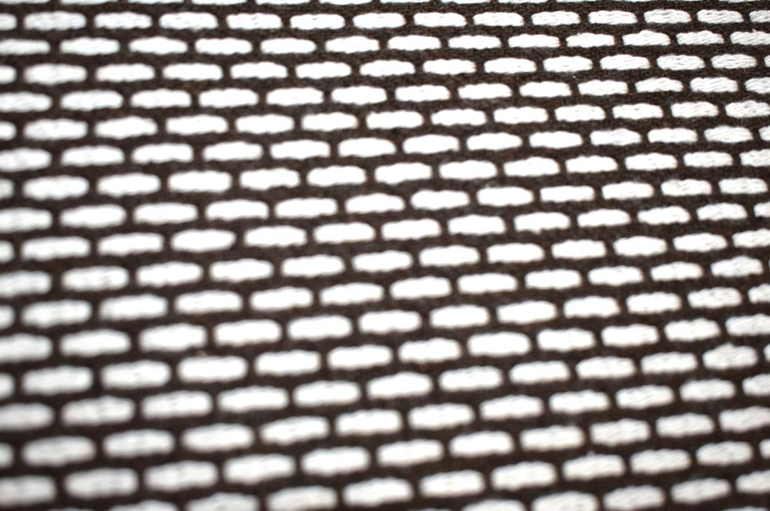Brown & Cream Brown/Cream Printed Wool Fabric Material