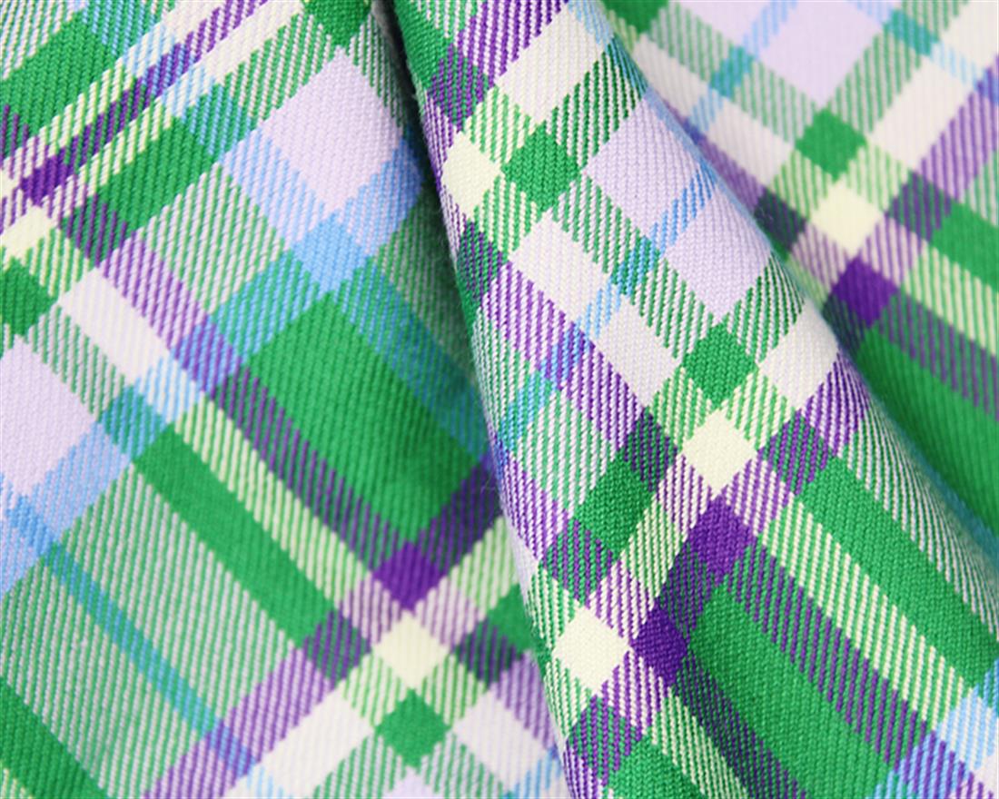 PolyViscose Tartan - Contemporary Glasgow Fabric