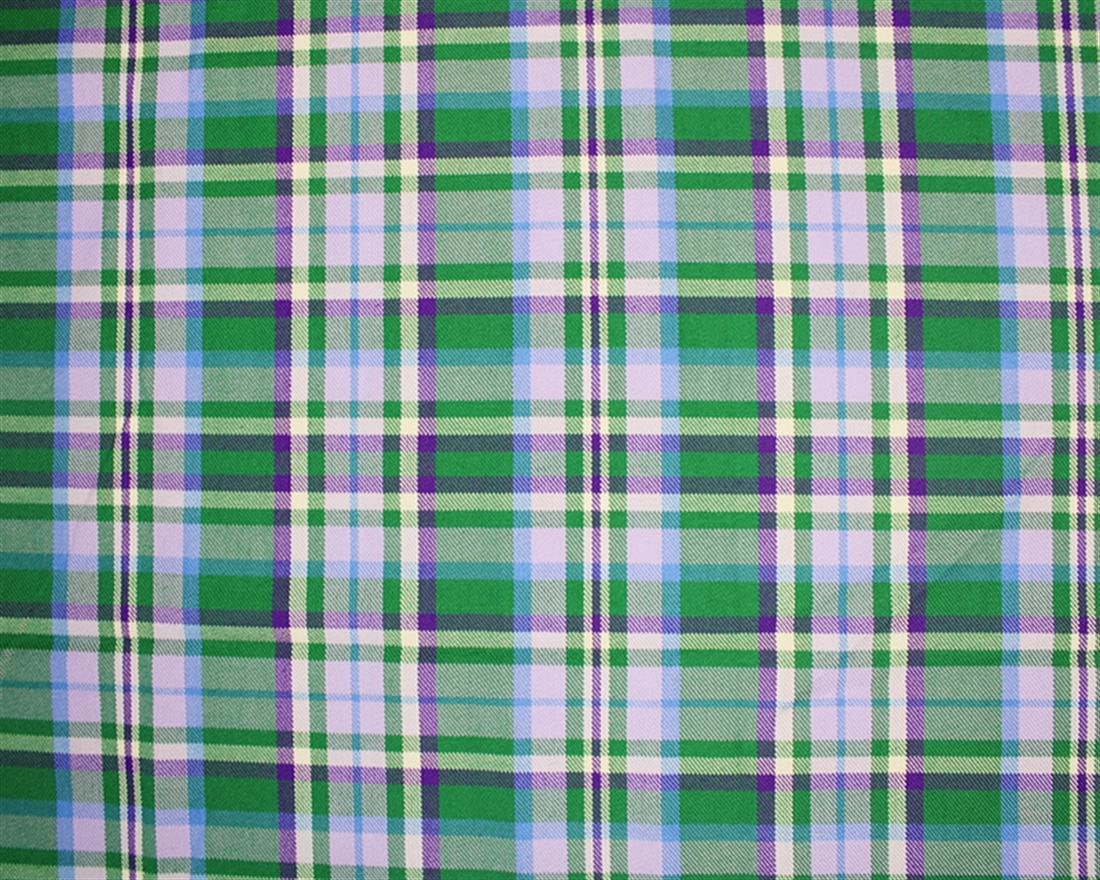 PolyViscose Tartan - Contemporary Glasgow Fabric
