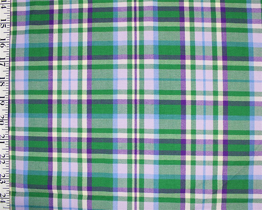 PolyViscose Tartan - Contemporary Glasgow Fabric