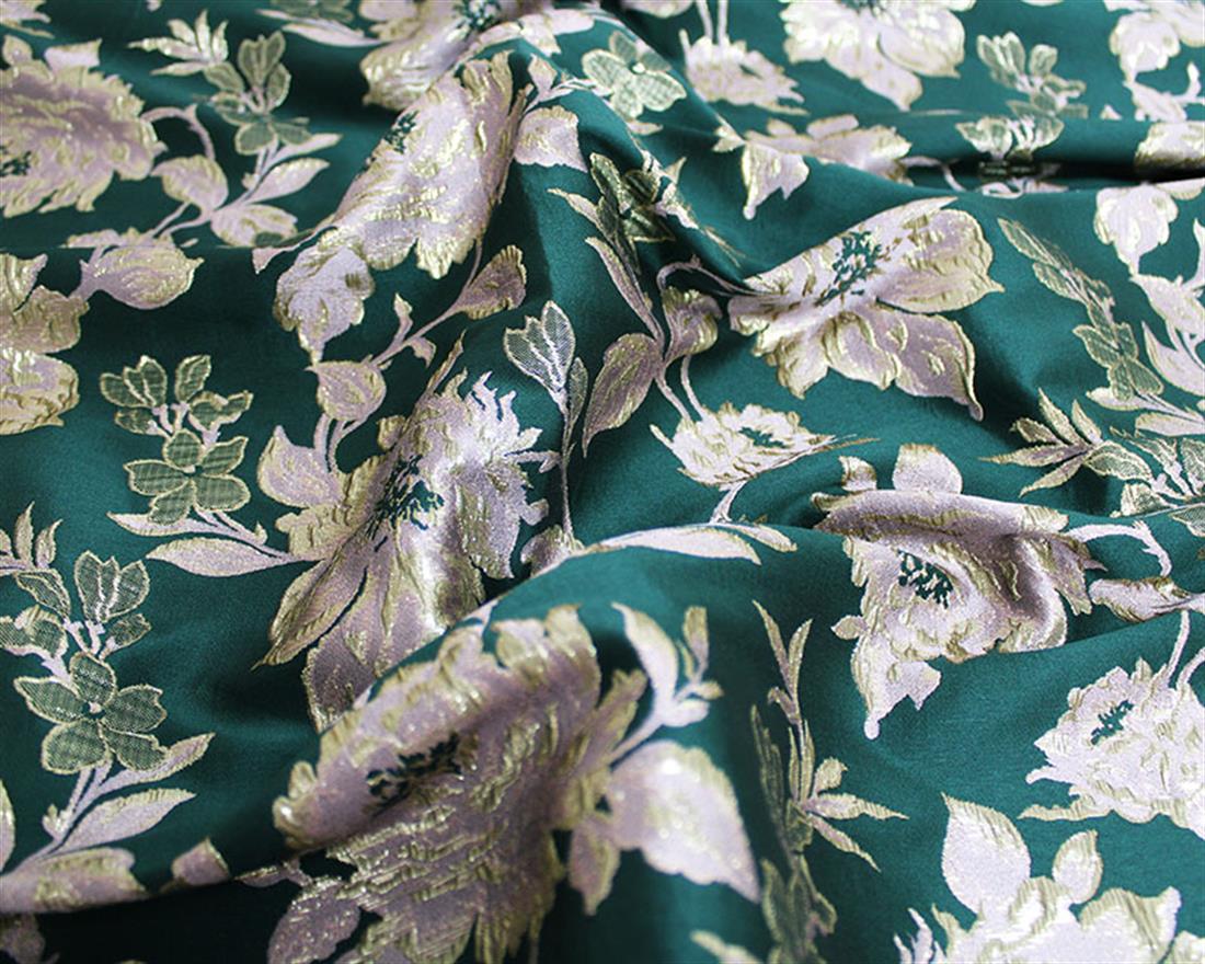 Blooming Floral Brocade