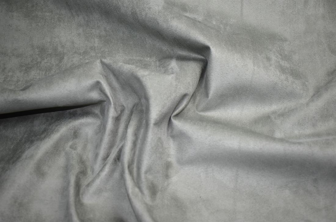 Dark Grey Plain Suede