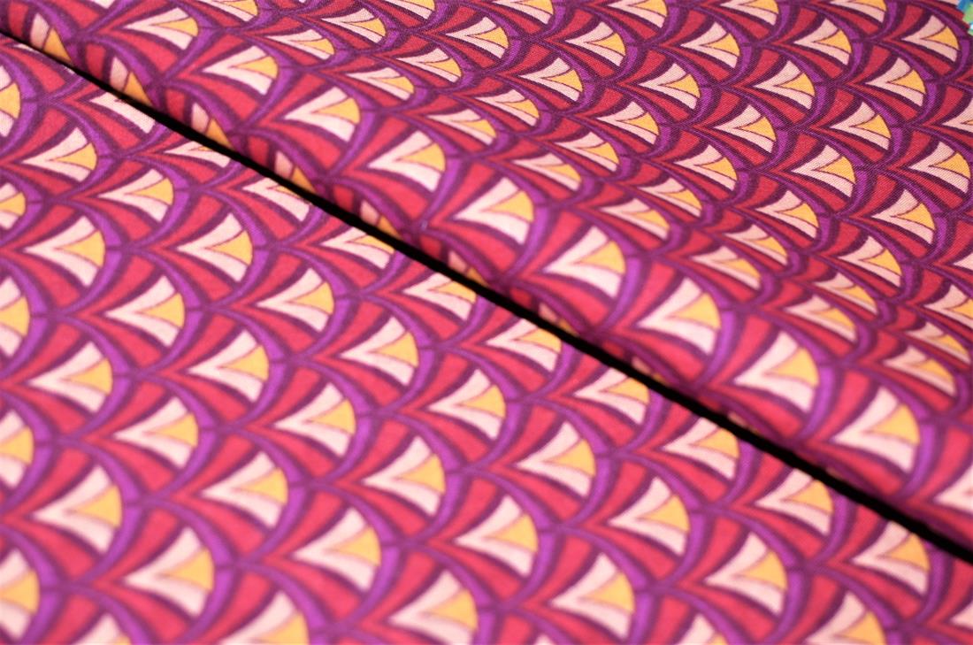 MP Art Deco Polycotton What Do You Call a Stylish Reverberation of…