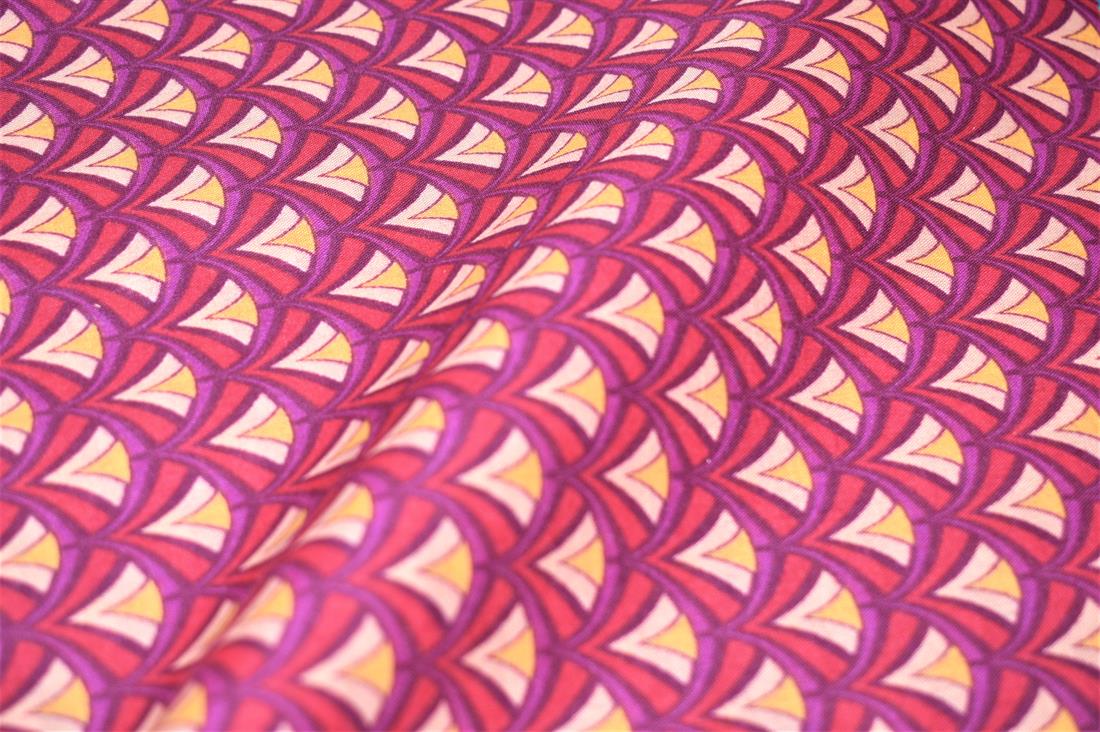 MP Art Deco Polycotton What Do You Call a Stylish Reverberation of…