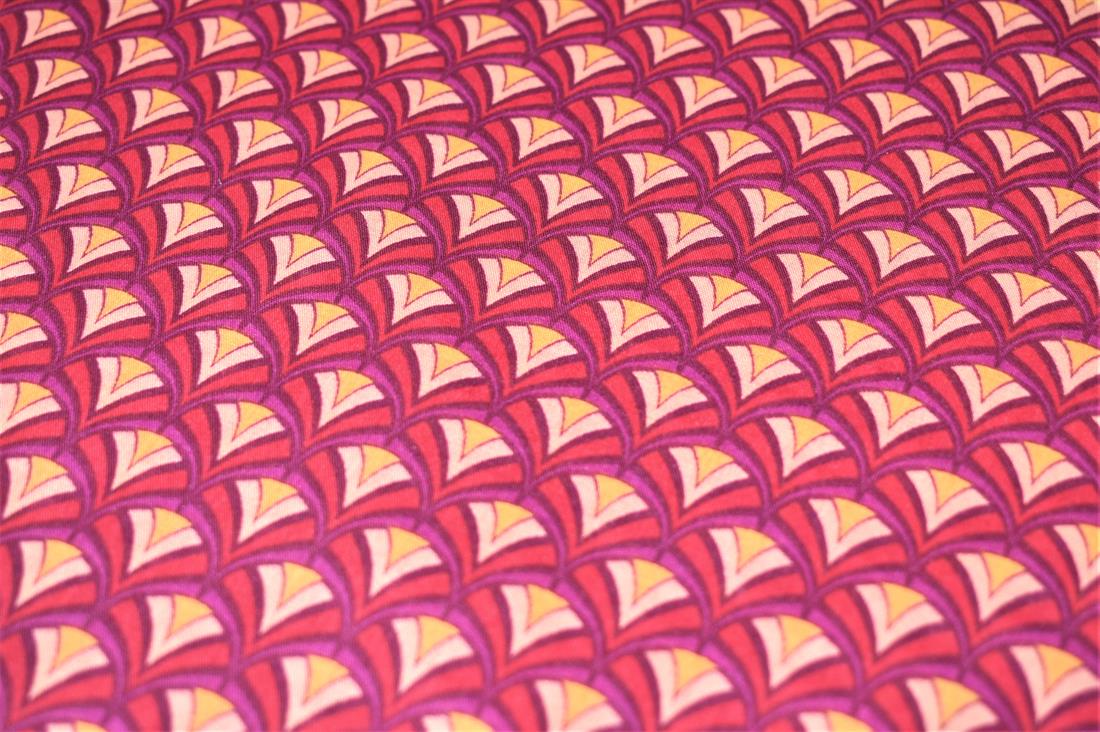 MP Art Deco Polycotton What Do You Call a Stylish Reverberation of…