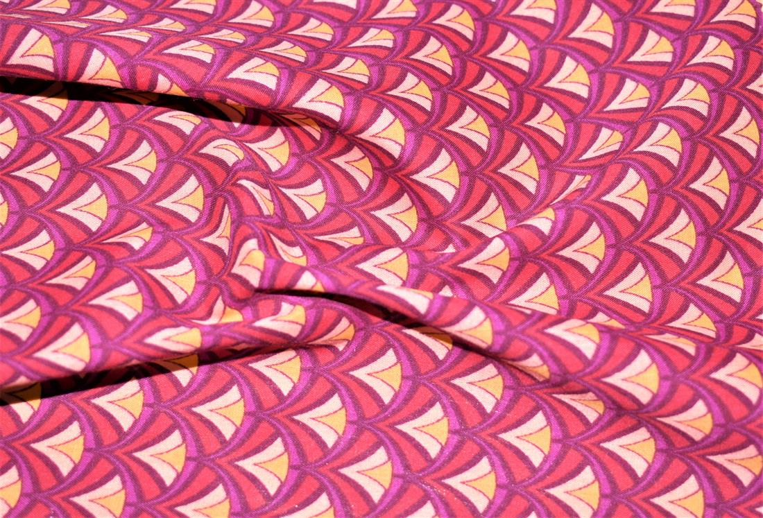 MP Art Deco Polycotton What Do You Call a Stylish Reverberation of…