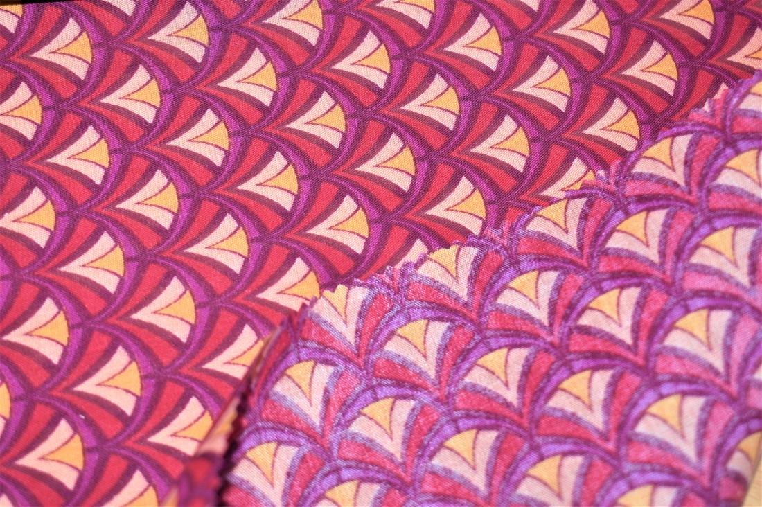 MP Art Deco Polycotton What Do You Call a Stylish Reverberation of…