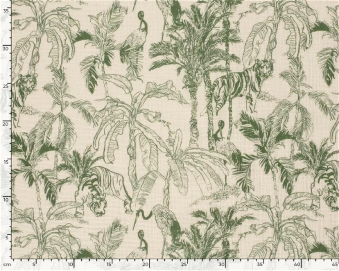Muslin Printed Gauze Fabric