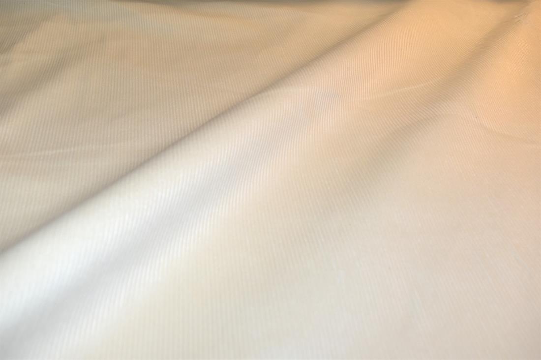 Ivory Corduroy Plain Fabric