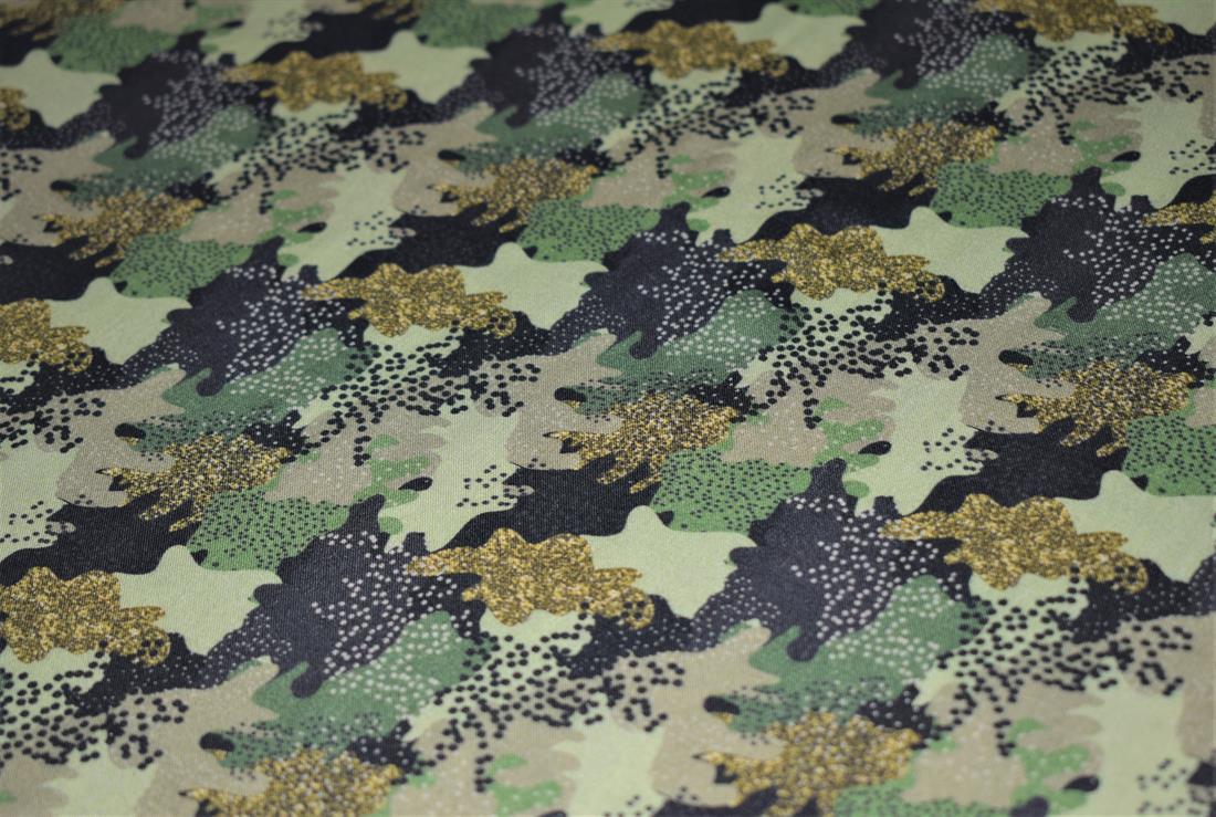 Khaki Camouflage print