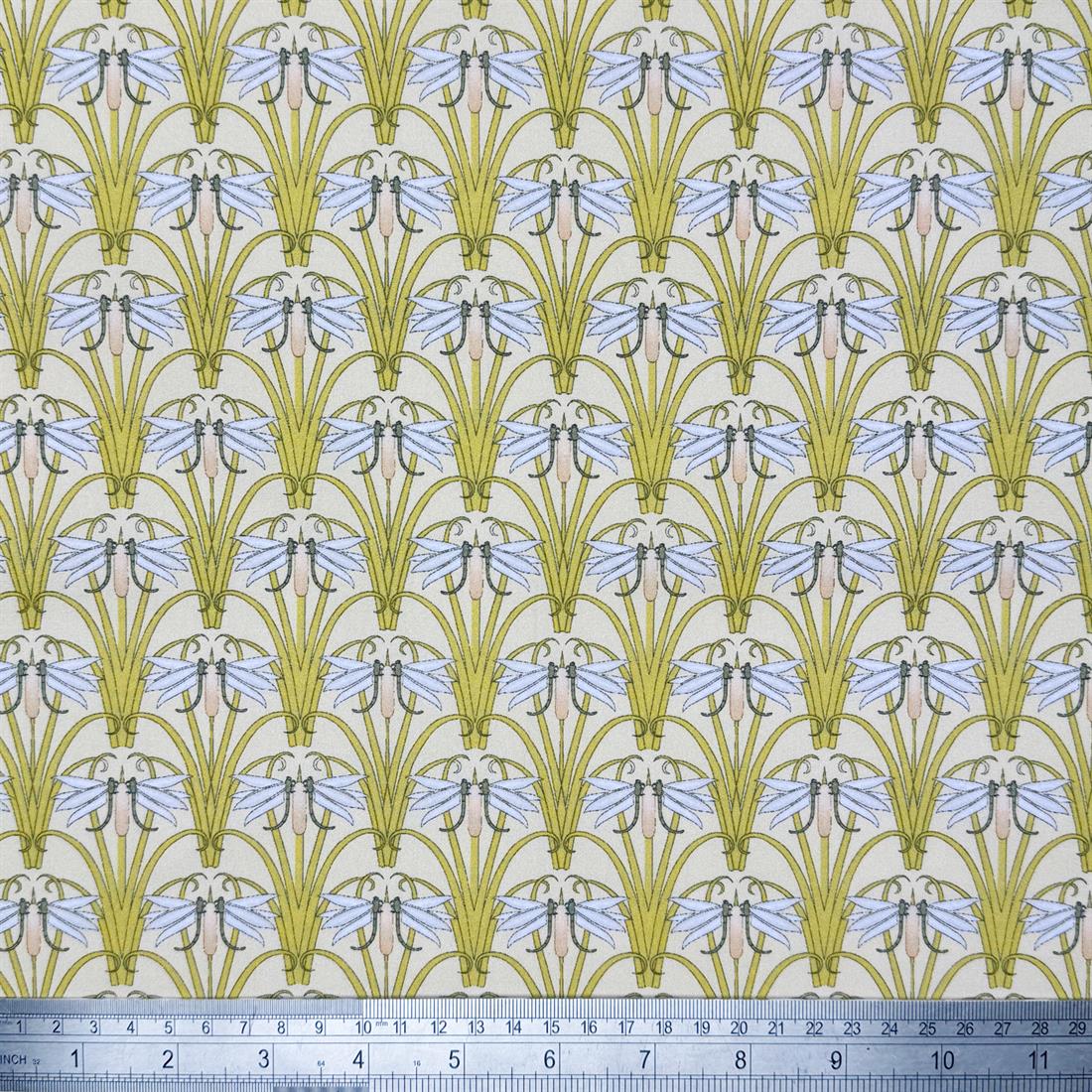 Maurice Pillard Verneuil Dragonfly William Morris Crafty 100% Cotton…