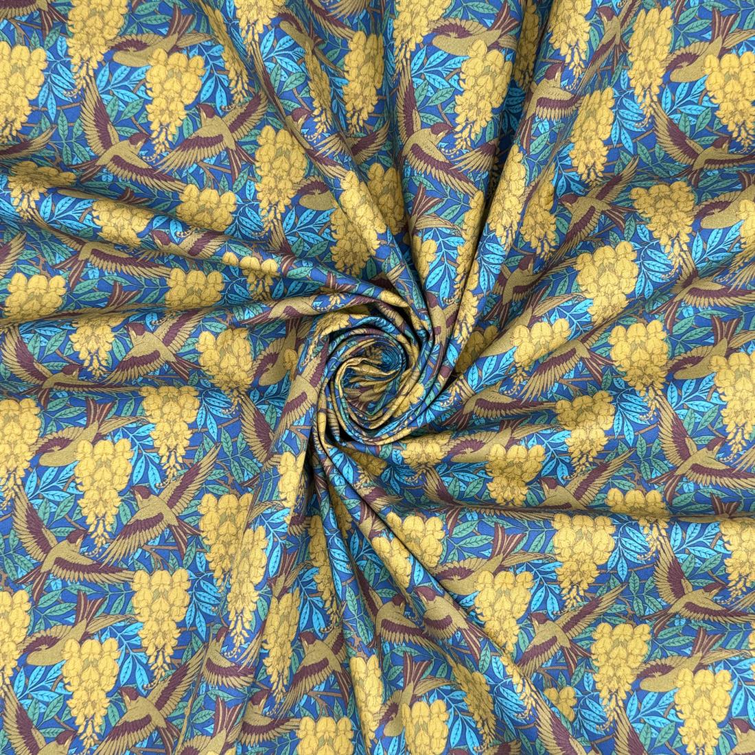 Maurice Pillard Verneuil Sparrows William Morris Crafty 100% Cotton…