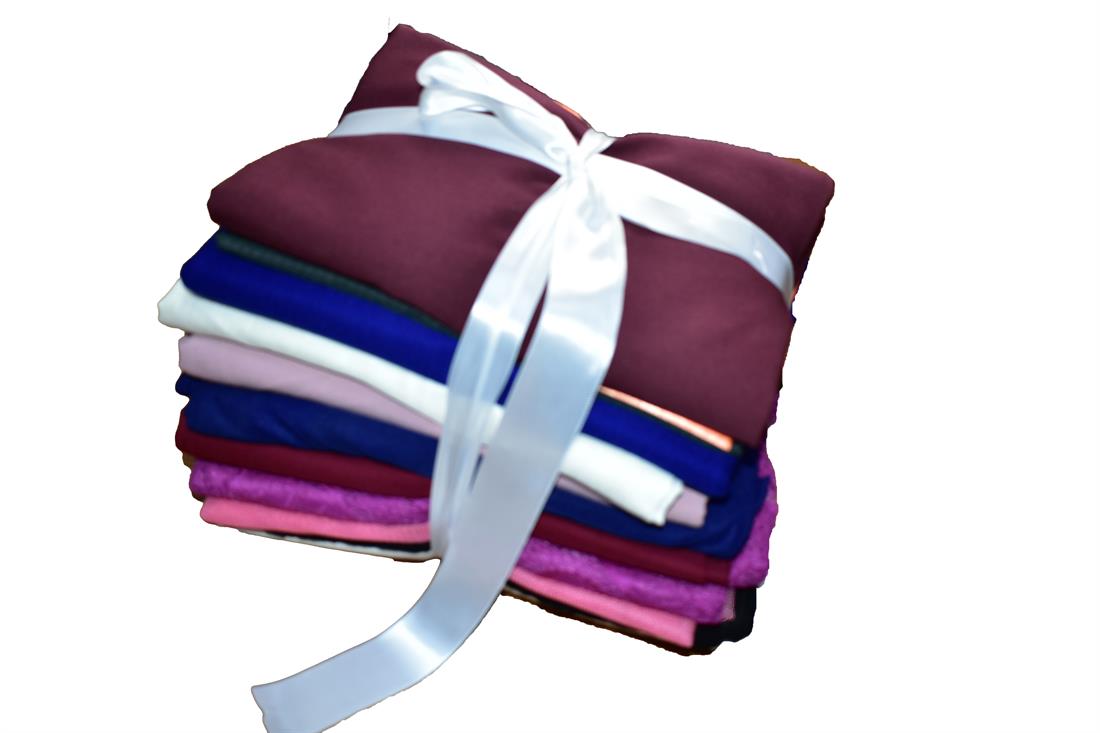 Mix Fabric Bundle Offer with 10Pcs Polyester Jersey