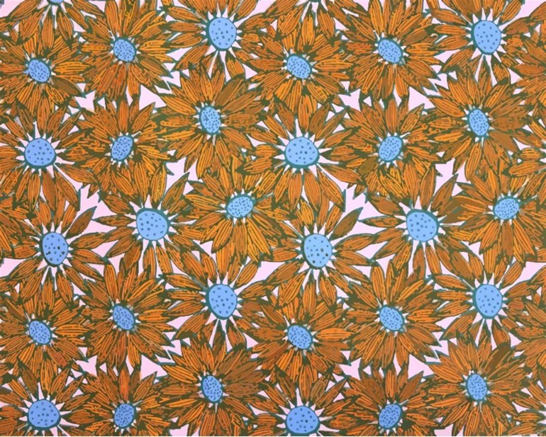Mindy Polycotton Flowers A Soft Fabric