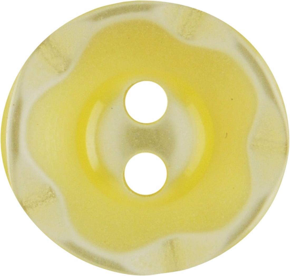 Wavey Edge Button P2709