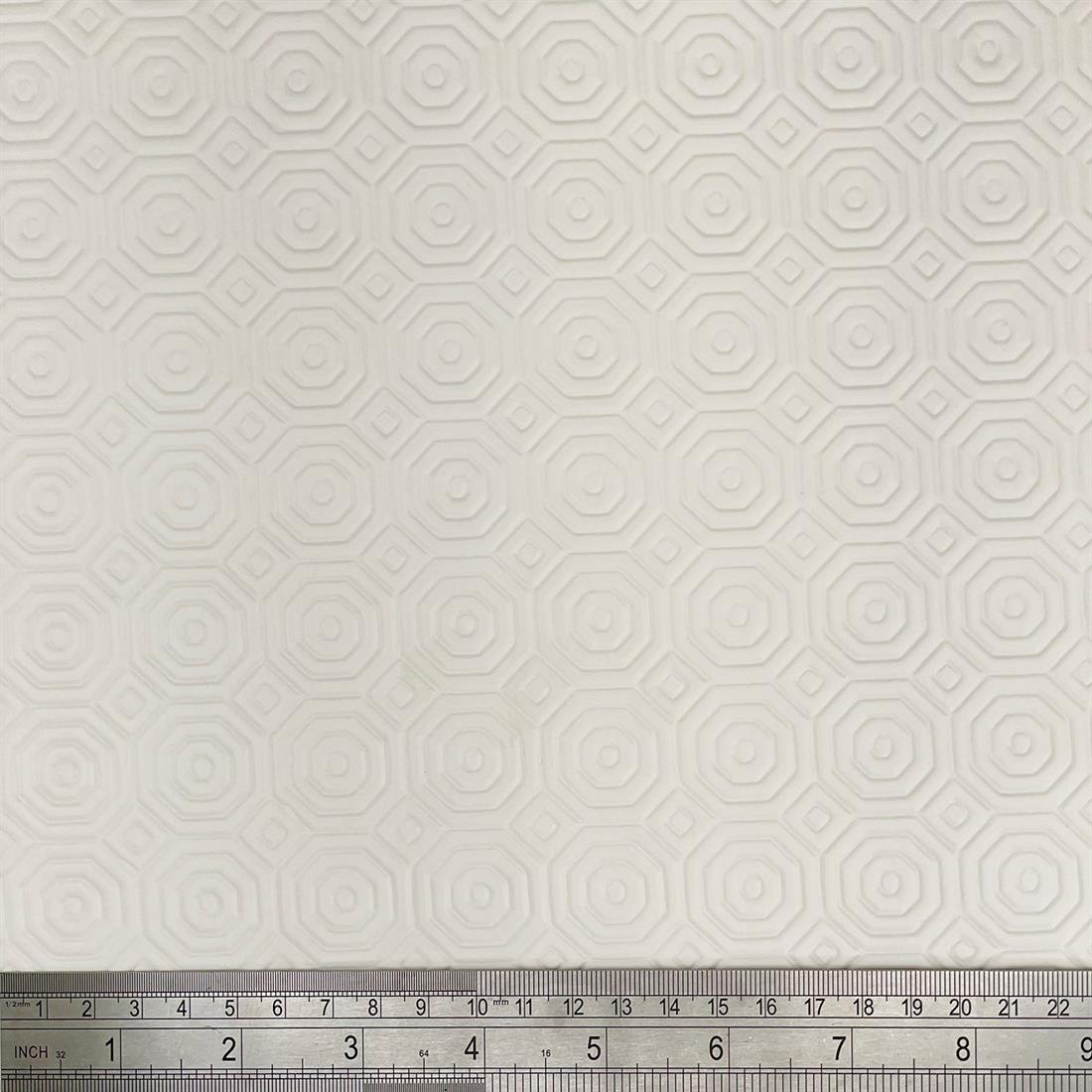 White Heat Resistant Table Protector Fabric